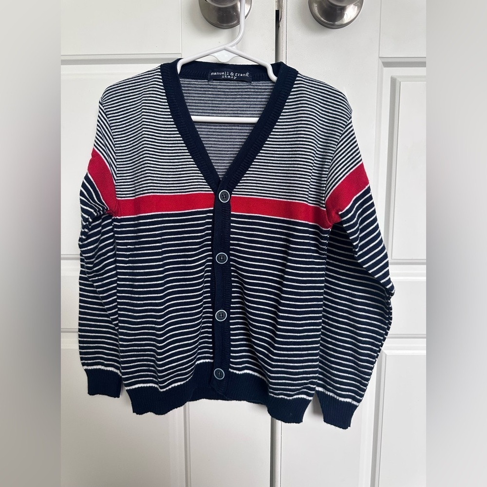 Manuell and Frank Italy - Cardigan fits like 4-5 years